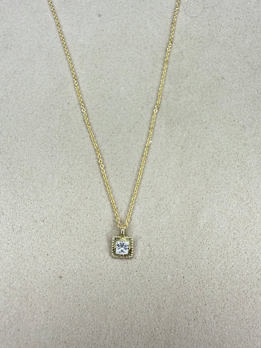 KCO0033A - Collar Square 9k