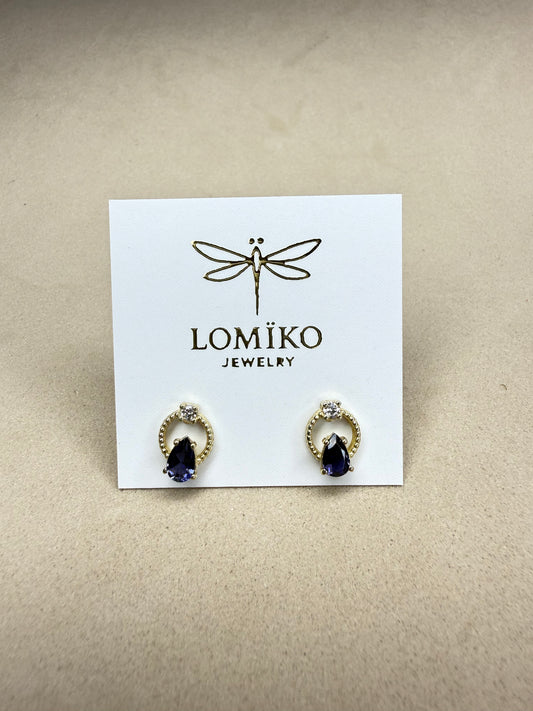 KPE0011A - Pendientes Velvet 9k