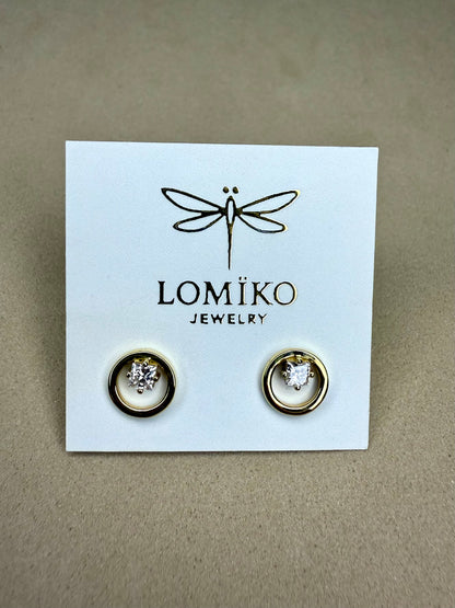 KPE0008A - Pendientes Luz Princesa 9k