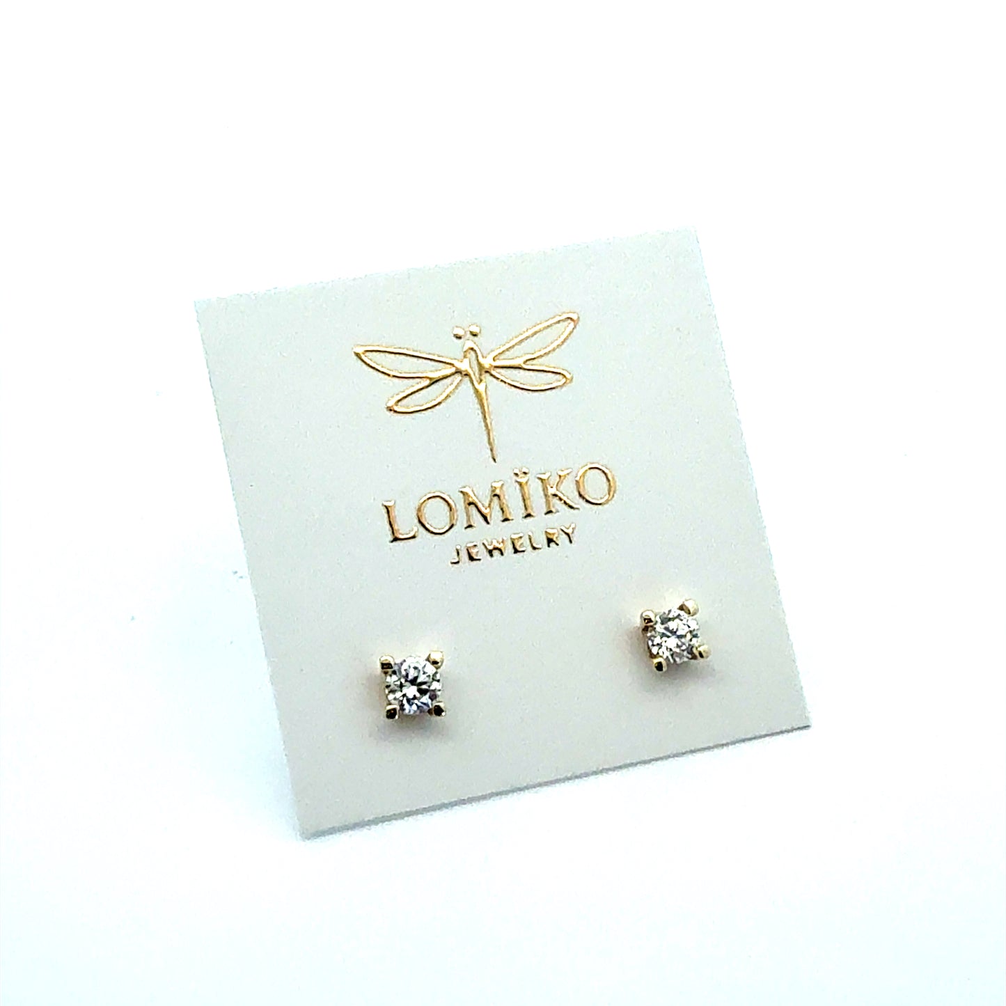 KPE0012A - Pendientes Minimal 3mm 9k
