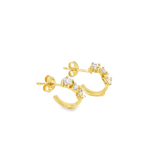 KPE0001A - Pendientes Kaos 9k