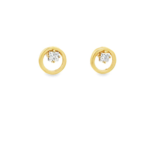 KPE0008A - Pendientes Luz Princesa 9k