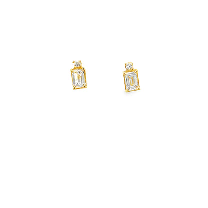 KPE0009A - Pendientes Silka Diamante 9k