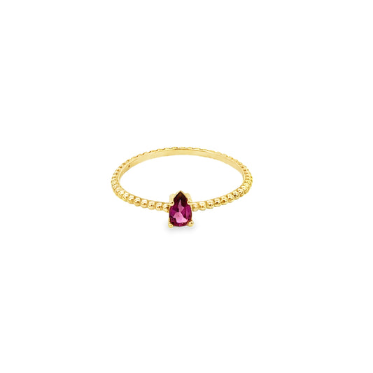 KAN0020A - Anillo Lágrima 9k