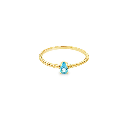 KAN0020A - Anillo Lágrima 9k