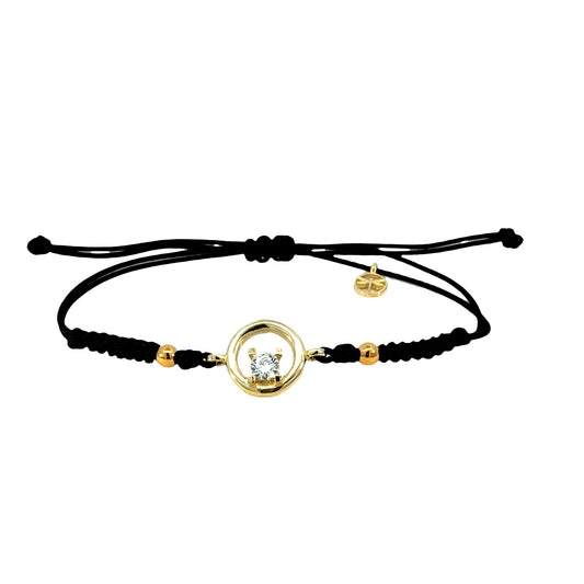 KPU0007A - Pulsera Luz Diamante 9k