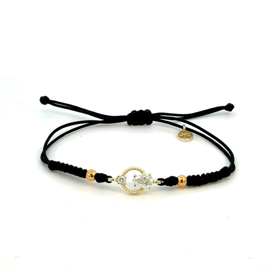 KPU0011A - Pulsera Velvet 9k