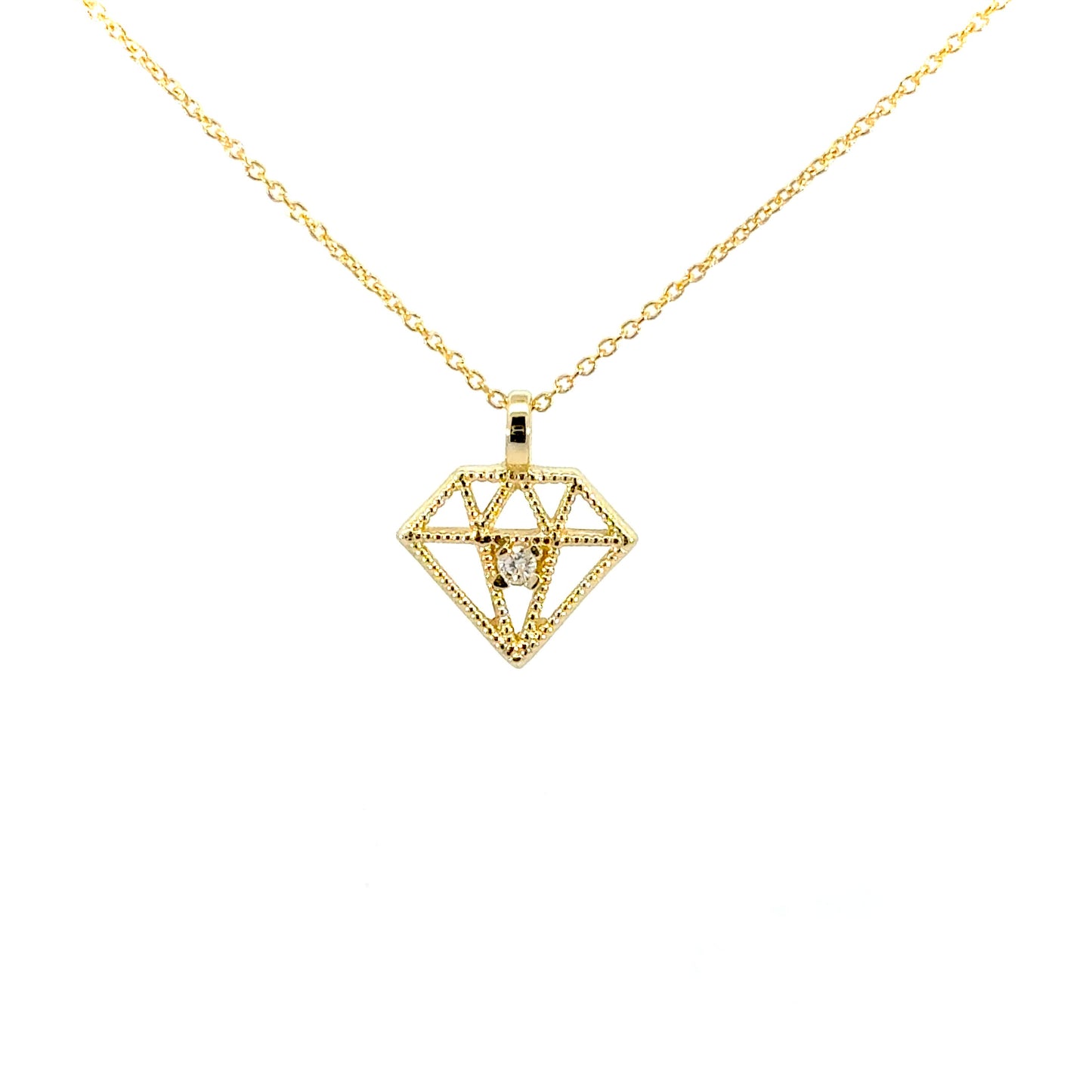 KCO0018A - Collar Diamond 9k
