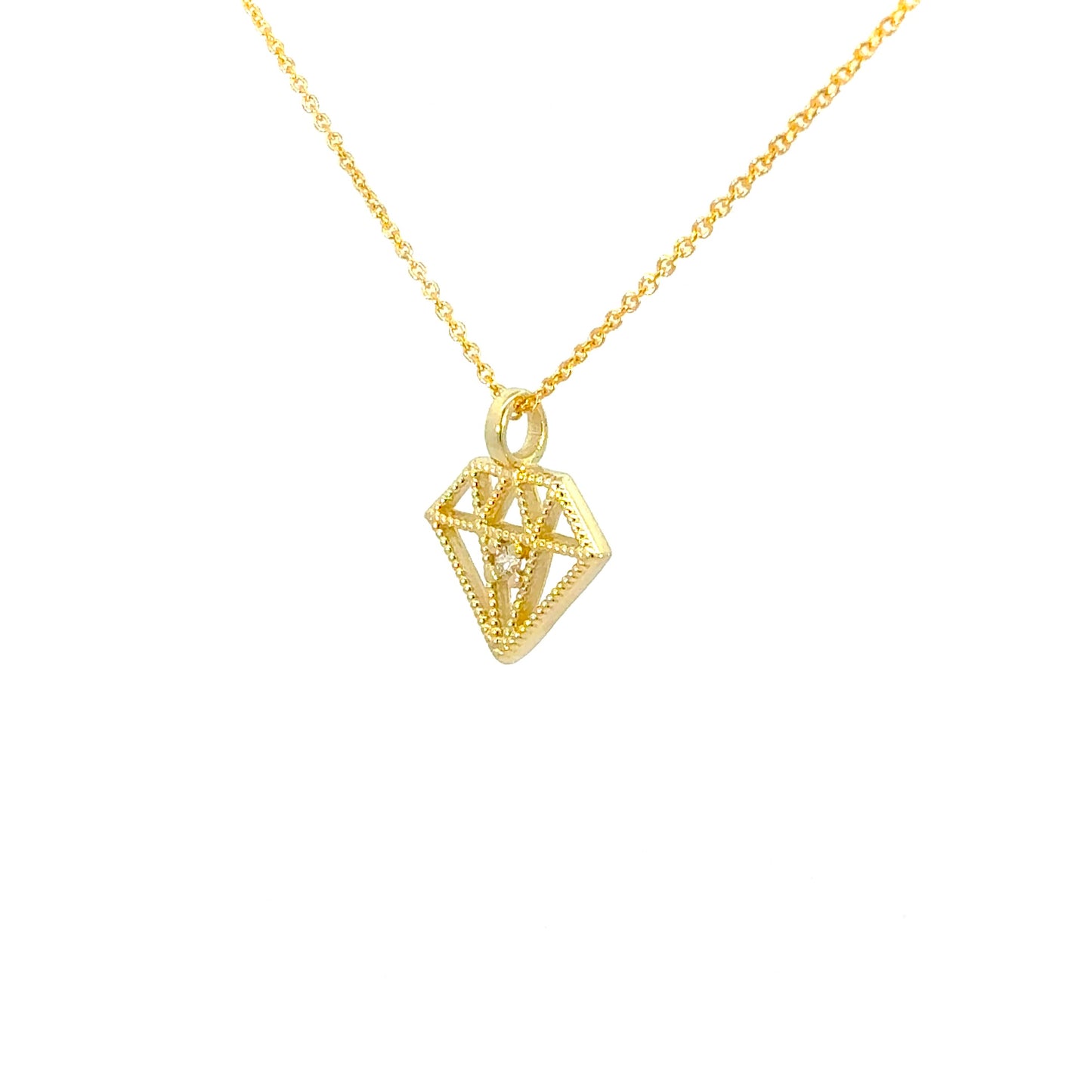 KCO0018A - Collar Diamond 9k