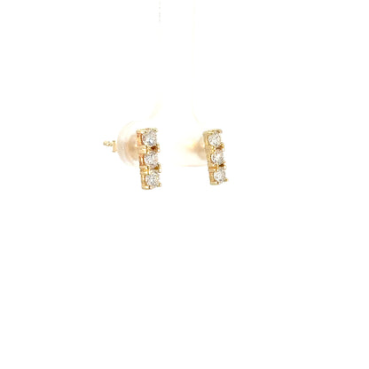 KPE0019A - Pendientes Monolite 9k