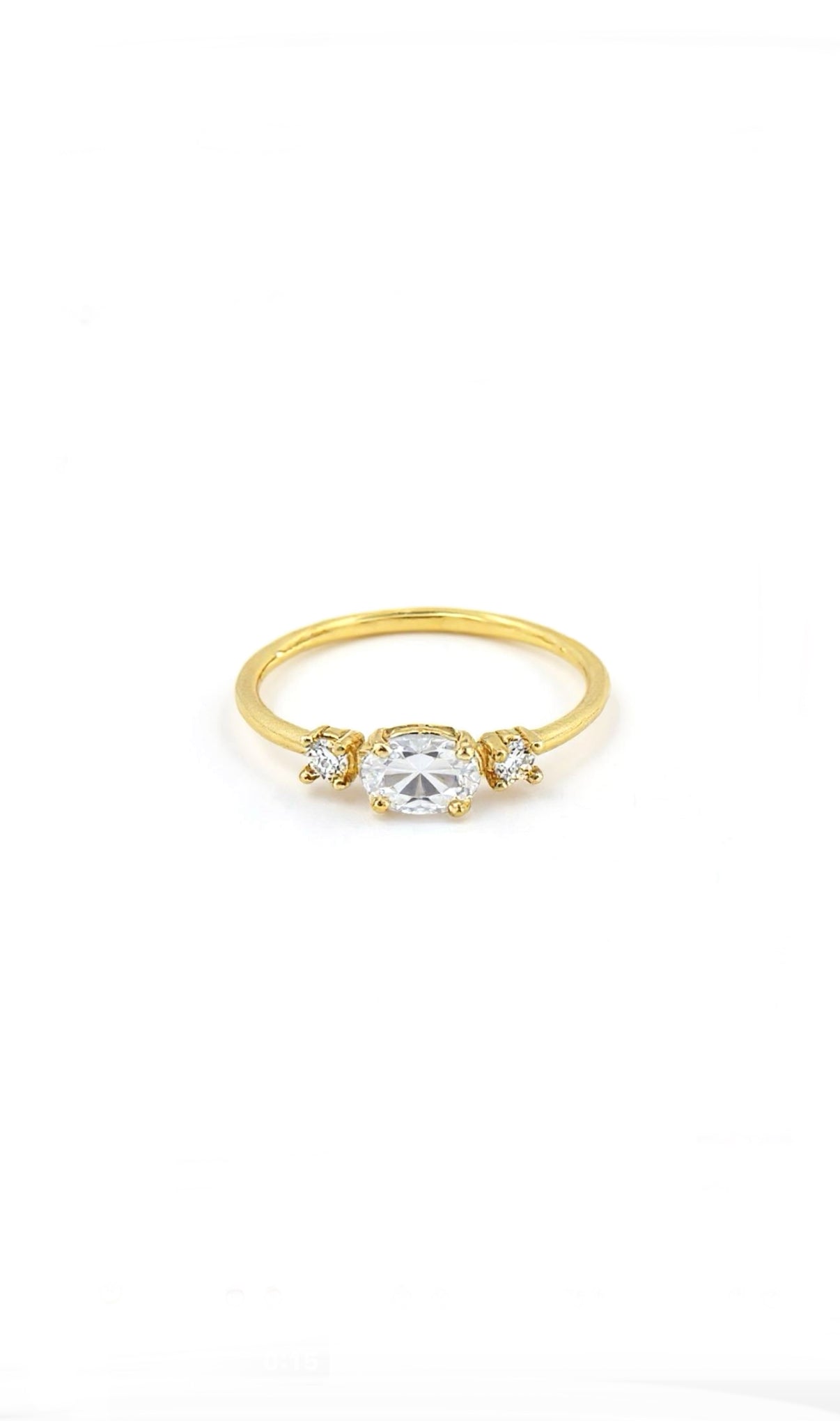 KAN0005A - Anillo Alma Vertical 9k