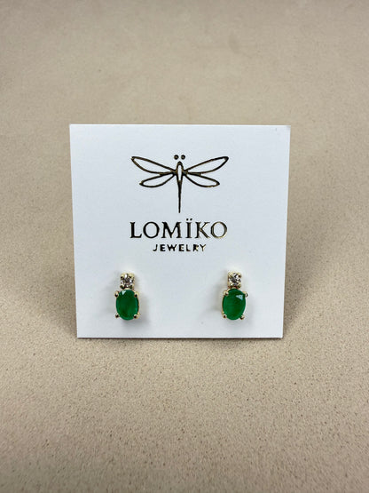 KPE0005A - Pendientes Alma Vertical 9k